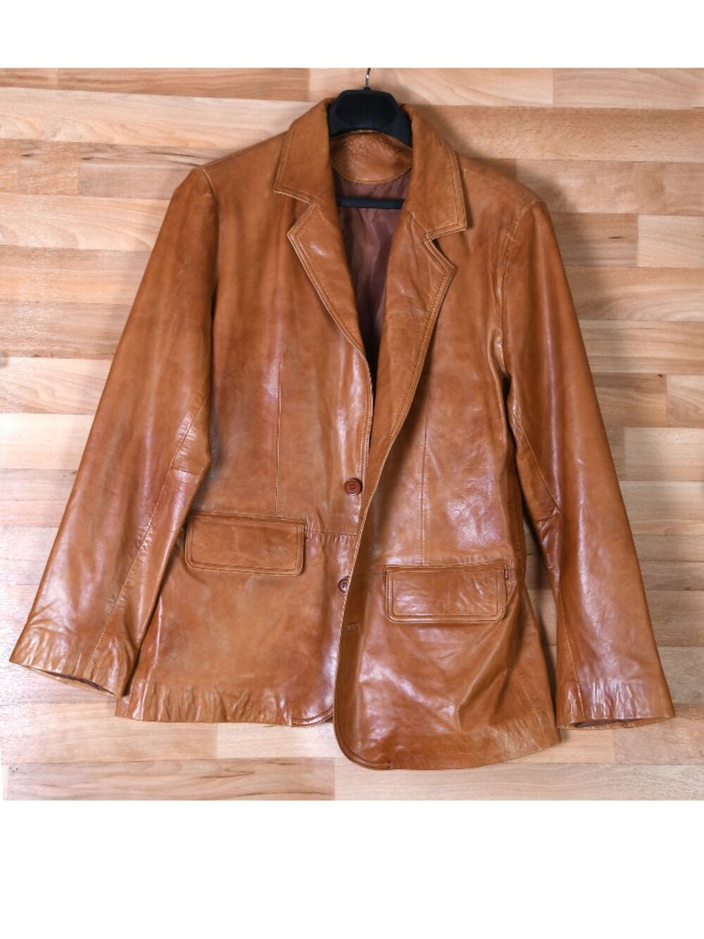 Vintage Infinity Waxed leather jacket in near perfect condition-Size XL